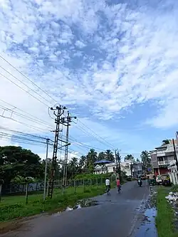 Mundamveli's Main Street also referred to as Mundamveli Steet