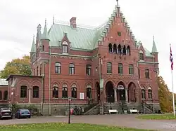 Torreby Castle in Munkedal municipality, in Bohuslen (western Sweden)