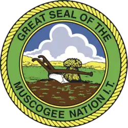 Official seal of The Muscogee Nation