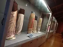 19th century, late of Konbaung dynasty's htamain or byant htamain with acheik pattern