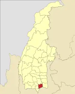 Location in Sagaing Region