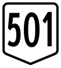 Route 501 shield