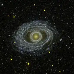NGC 1398 imaged by GALEX