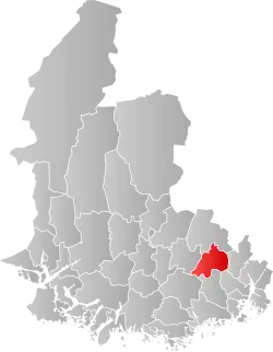 Øvrebø within Vest-Agder