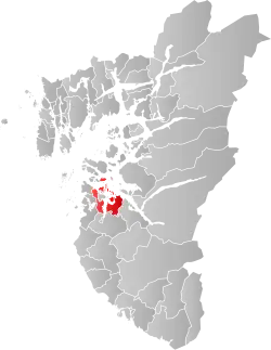 Hetland within Rogaland