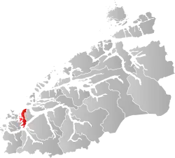 Ulstein within Møre og Romsdal