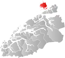 Smøla within Møre og Romsdal