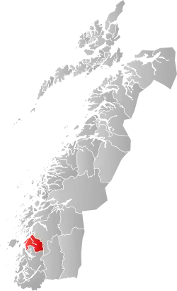 Vevelstad within Nordland