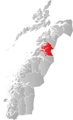Sørfold within Nordland