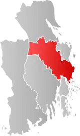 Tønsberg within Vestfold