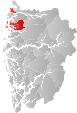 Kinn within Vestland