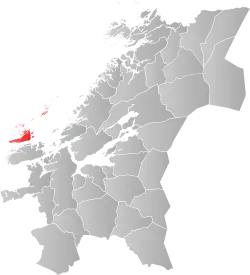 Frøya within Trøndelag
