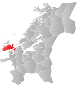 Hitra within Trøndelag