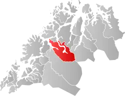 Balsfjord within Troms