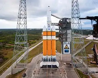 USA-223 (NROL-32), the fifth "Mentor" satellite, atop a Delta&nbsp;IV rocket