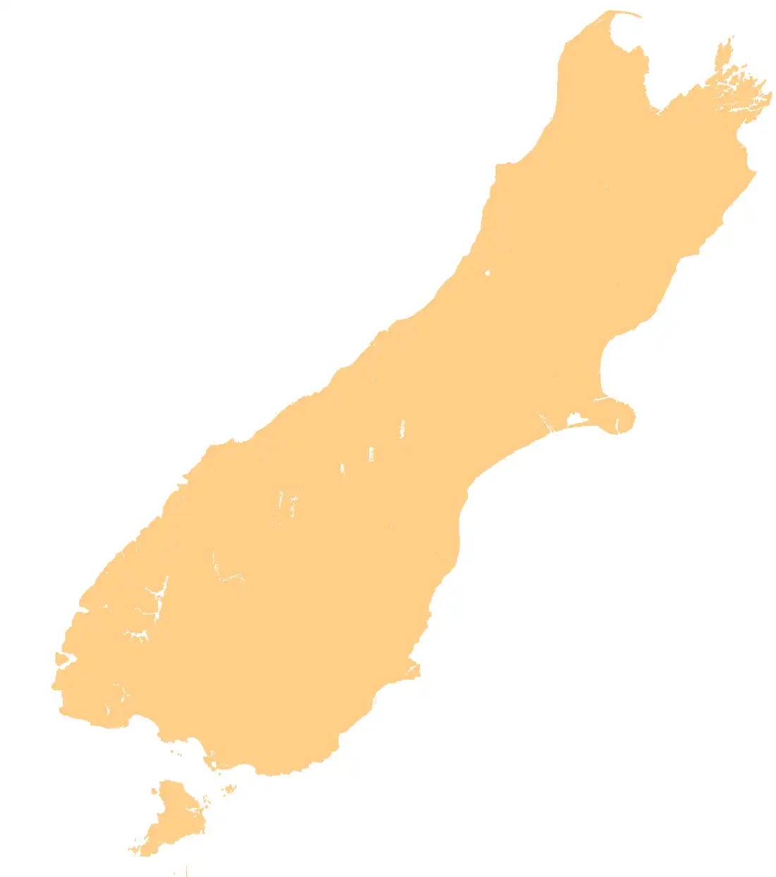 Deep Stream is located in South Island