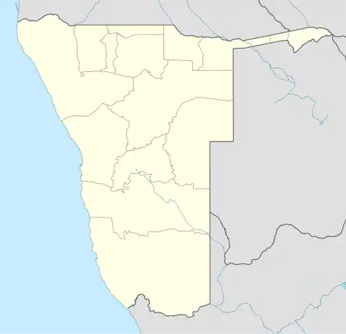 Tsintsabis is located in Namibia