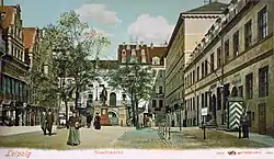 1904 – with stock house and police station