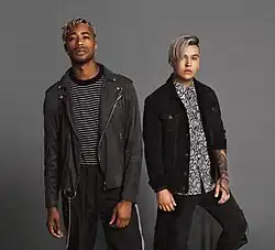 Frank Kadillac (left) and Adrian Morris (right)