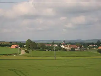 A general view of Champneuville