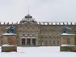 Entrance to the New Castle from Schlossplatz