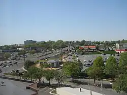 Downtown New Carrollton's Annapolis Road in March 2010