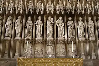 Chapel reredos
