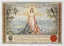 Zealandia depiction