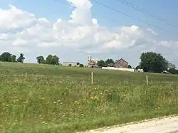 Newtonburg skyline west of WIS 42