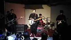 Ngọt preforming on May 13th 2016.