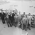 Members of the council at Euromast