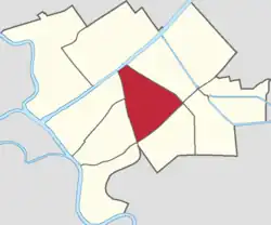 Location of Ningyuan Subdistrict in Hebei District