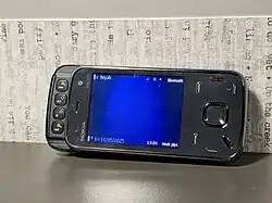 Front, media keys opened