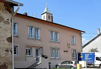 The town hall in Nonzeville