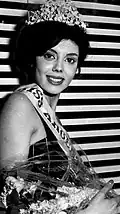Norma Cappagli†, the first Argentine representative to achieve an international title, that of Miss World 1960.