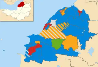 1999 results map