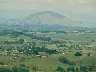 Kakepuku from the north as seen from the Karamu Walkway