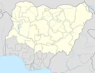 Location of Northern Region, Nigeria