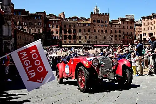 Passage through Siena