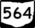 State Route 564 marker