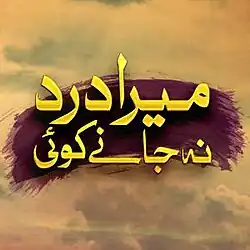 Title screen containing series name in its native language of Urdu