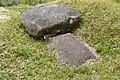 Stone sarcophagus