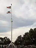 Plaza de Las Armas flagpole