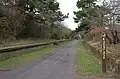 The former Thurstaston railway station