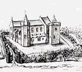 Drawing of Borg Oldenhuis (17th century)
