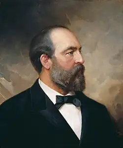 Portrait of James Garfield