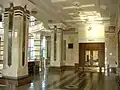 Corner of the central hall of the second floor