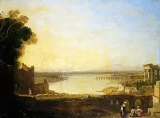 On the Tiber, 1840