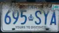For comparison purposes, corrosion on this plate is due to age and wear, rather than a defective substrate.