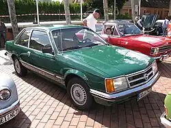 Opel Commodore C two-door; only about 5400 of this bodystyle were built (1978–1981)